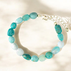 Pulseira de Amazonita Marinha