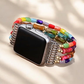 Pulseira Lotus Chakra Stretch para Apple Watch