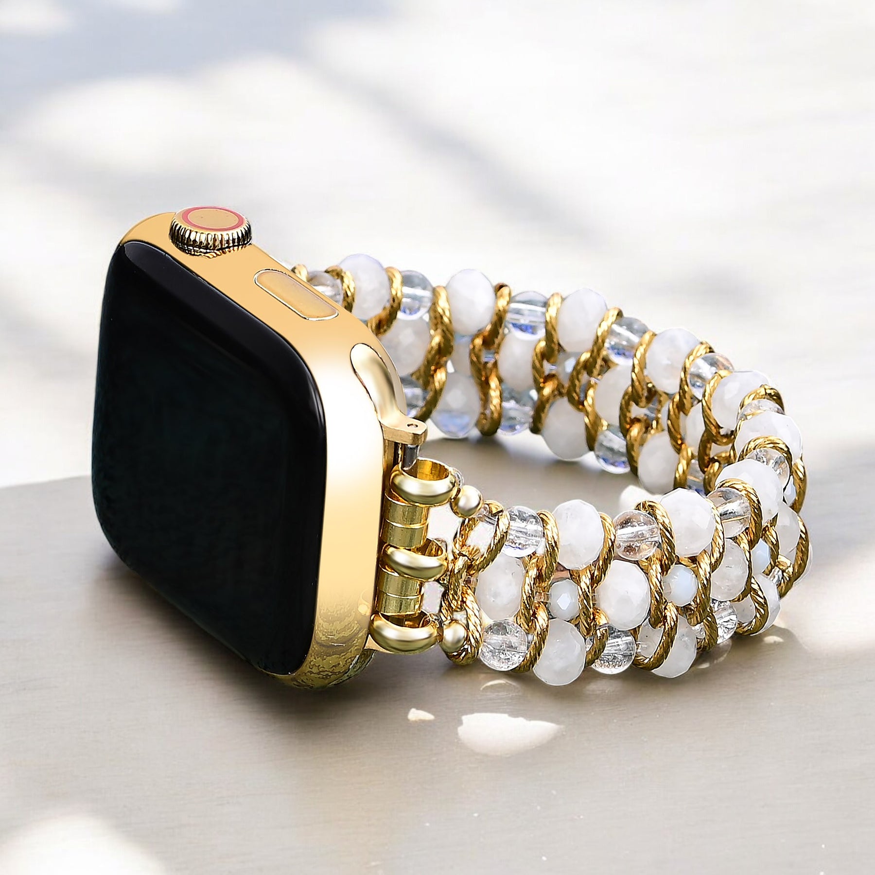 Pulseira Trançada Moonlight Goddess para Apple Watch