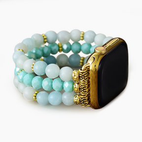 Pulseira Amazonite Bliss Stretch para Apple Watch