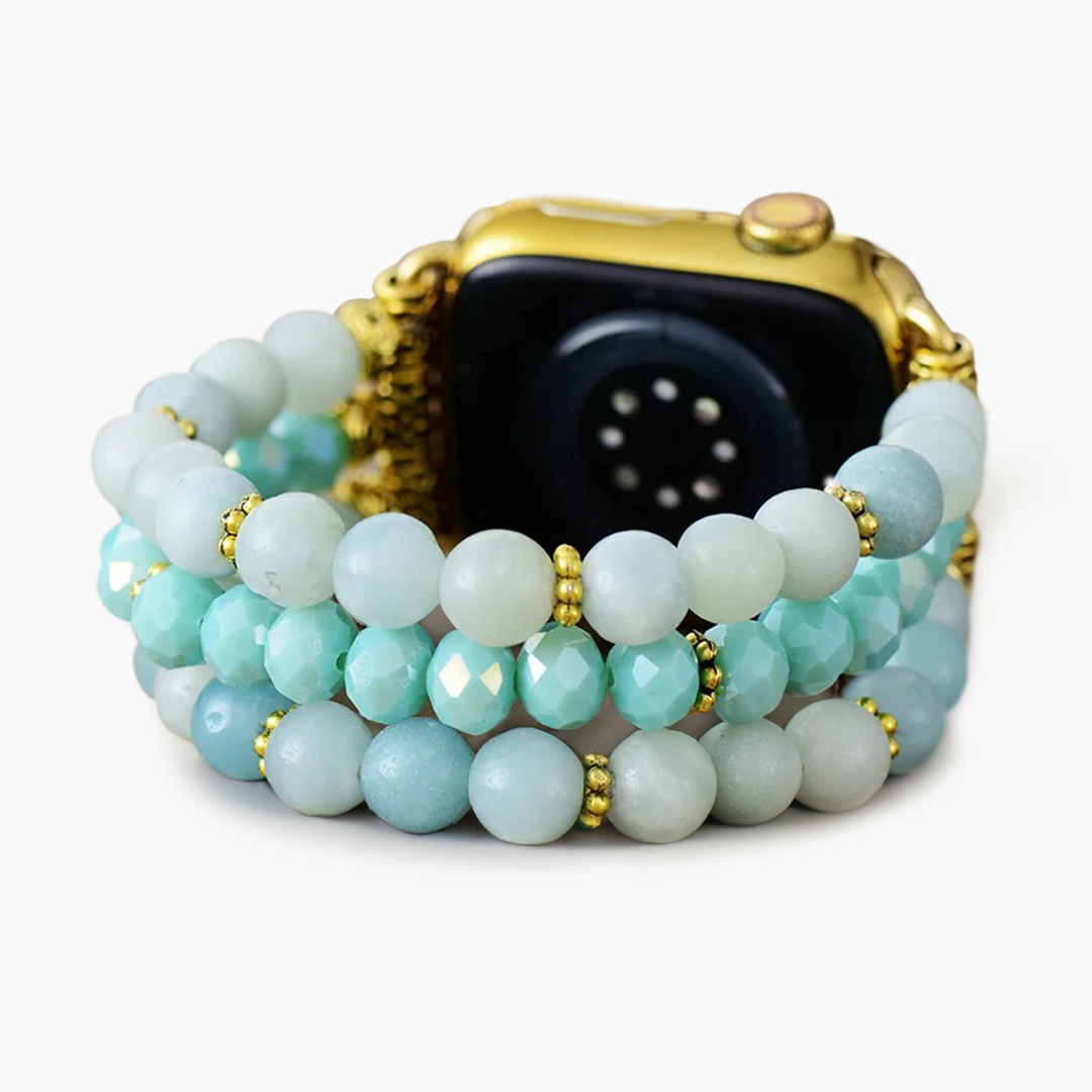 Pulseira Amazonite Bliss Stretch para Apple Watch