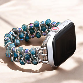 Pulseira Trançada Apatita Azure para Apple Watch