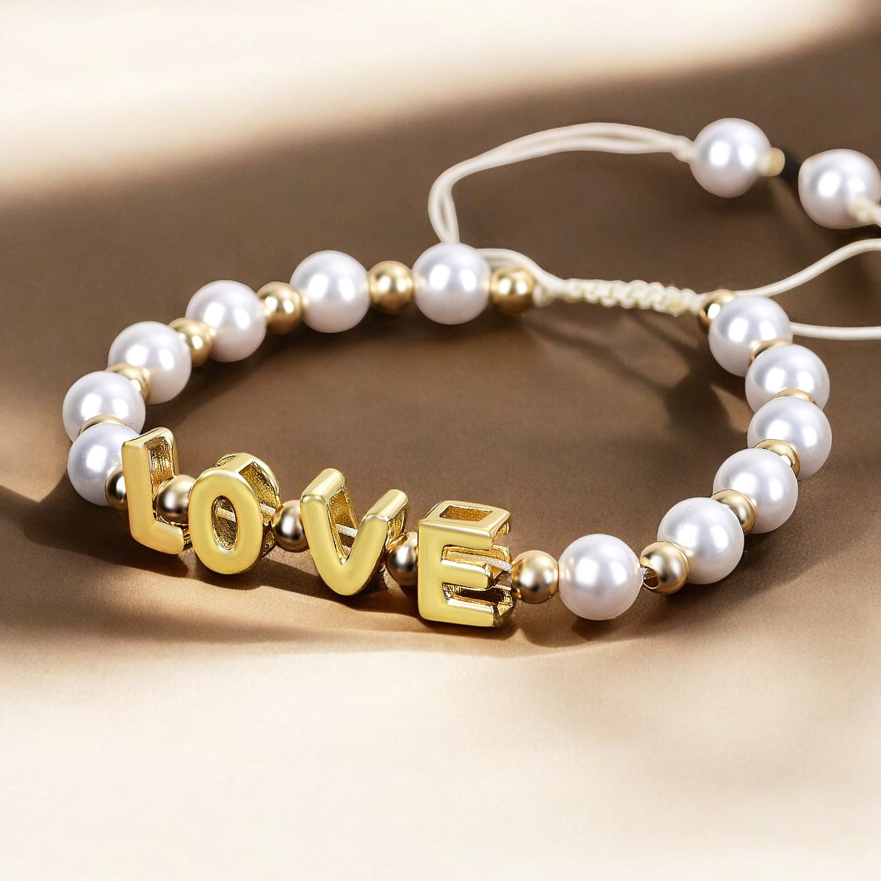 Pulseira de Amor Radiância de Pérola