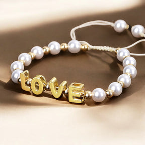 Pulseira de Amor Radiância de Pérola