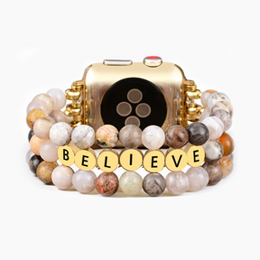 Pulseira Agate Believe Inspiration para Apple Watch