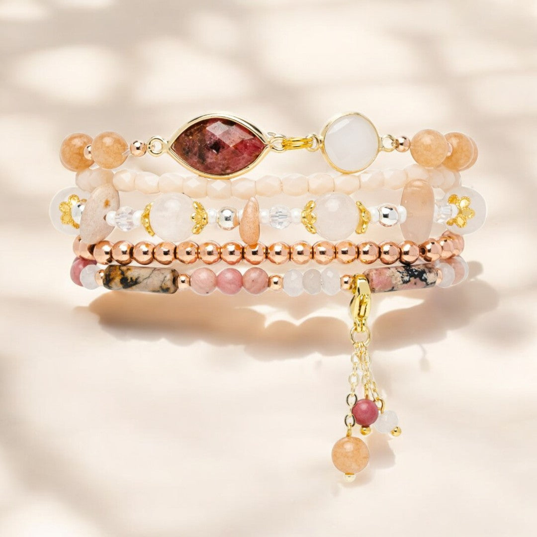 Pulseira Elástica Burgundy Rose para Apple Watch