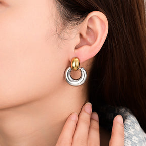 Brincos Eclipse Harmony Hoops