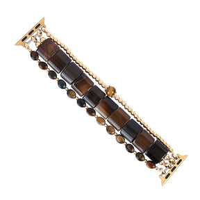 Pulseira elástica para Apple Watch Fierce Grace Olho de Tigre