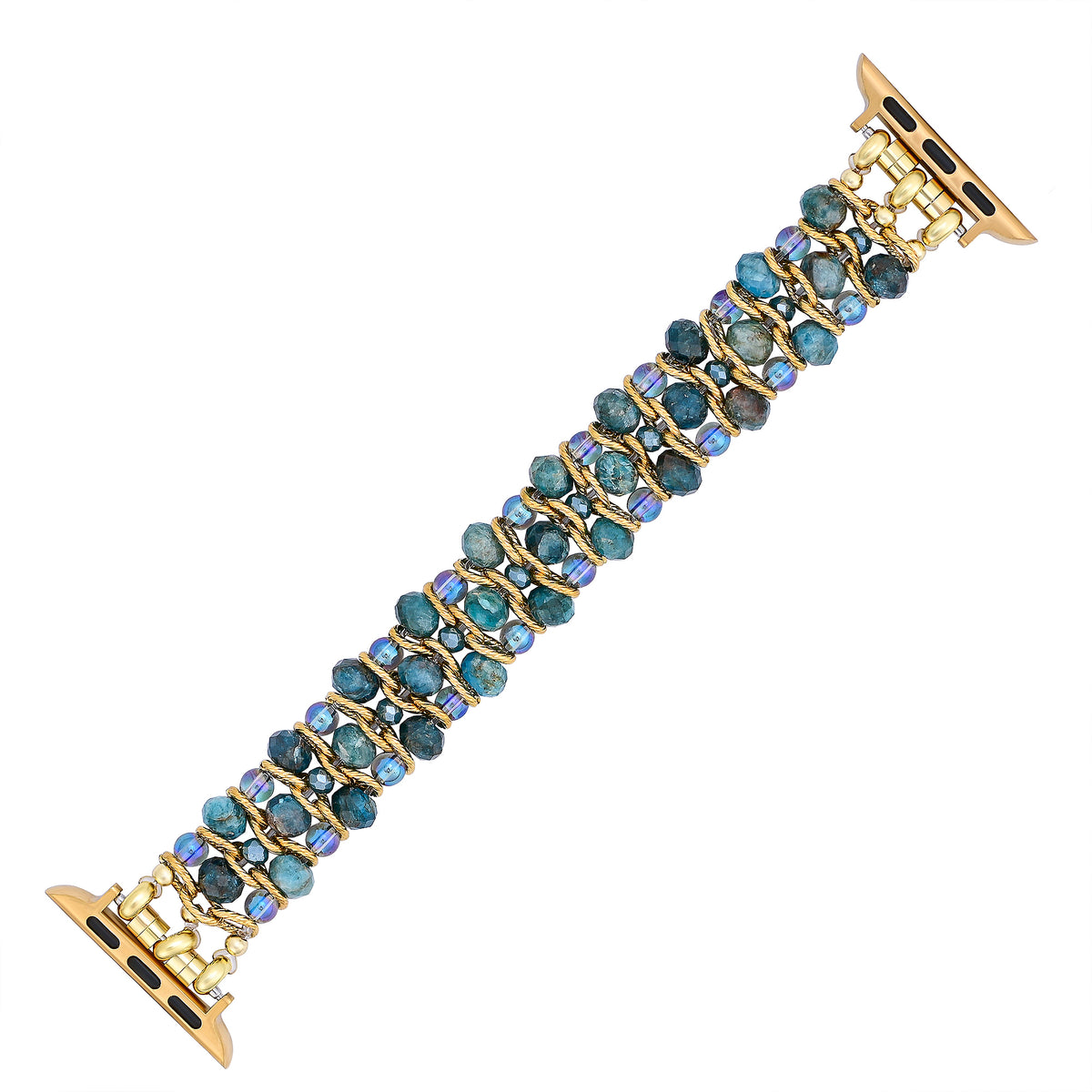 Pulseira Trançada Elástica Crystal Shores para Apple Watch