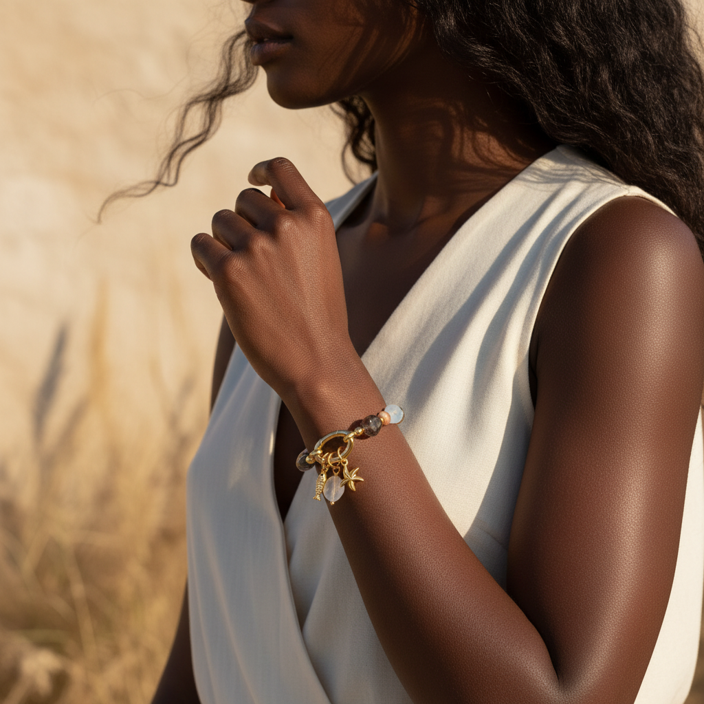 Pulseira Charm Aqua Dream