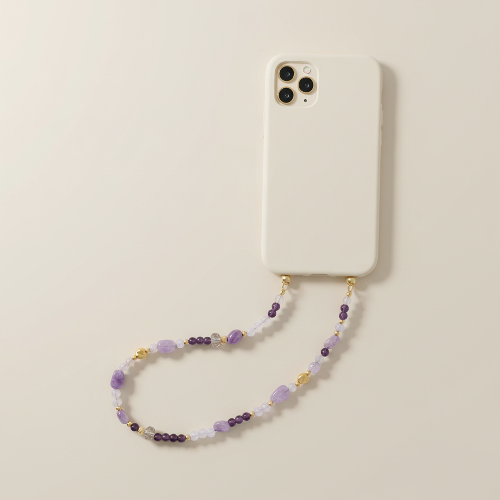 Corrente para Celular Amethyst Glow