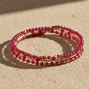 Pulseira/Colar Multi-Estilo Crimson Dream