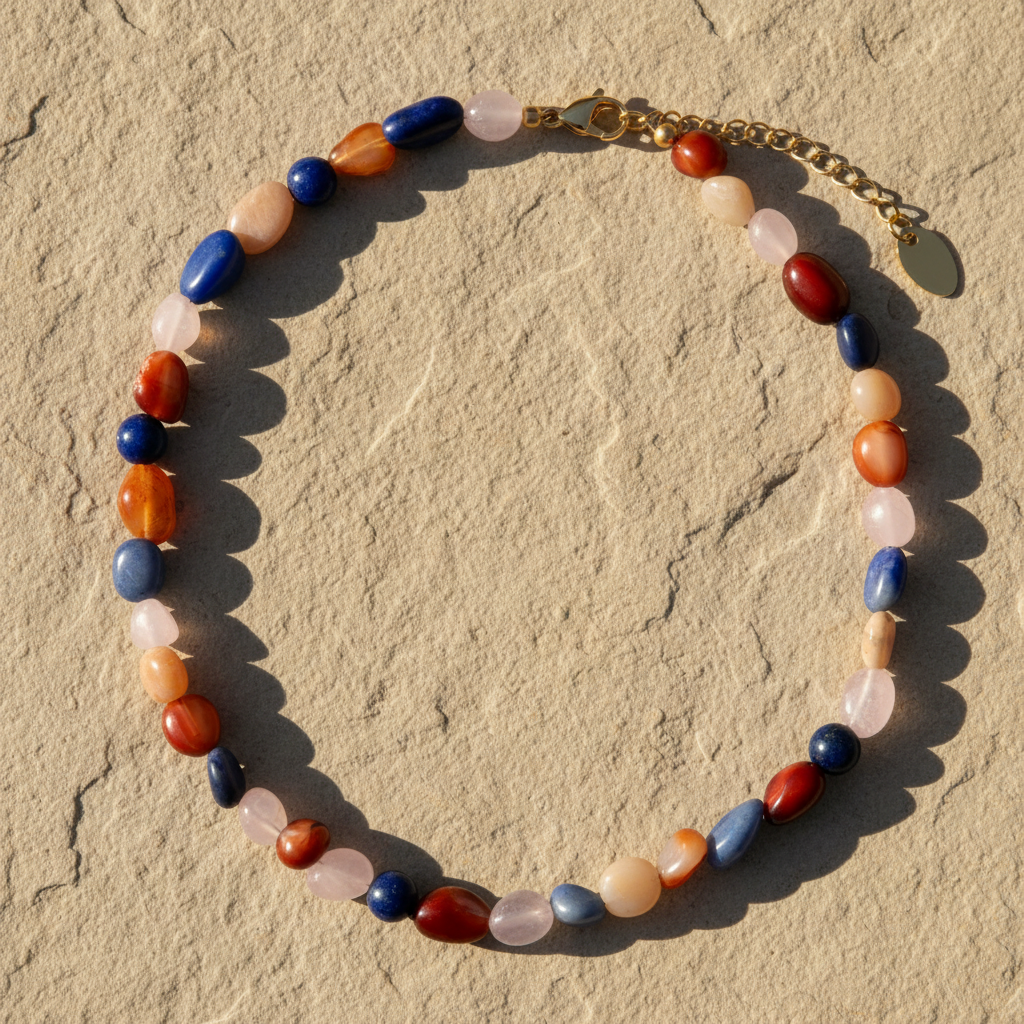 Colar de Pedra Harmonia Radiante