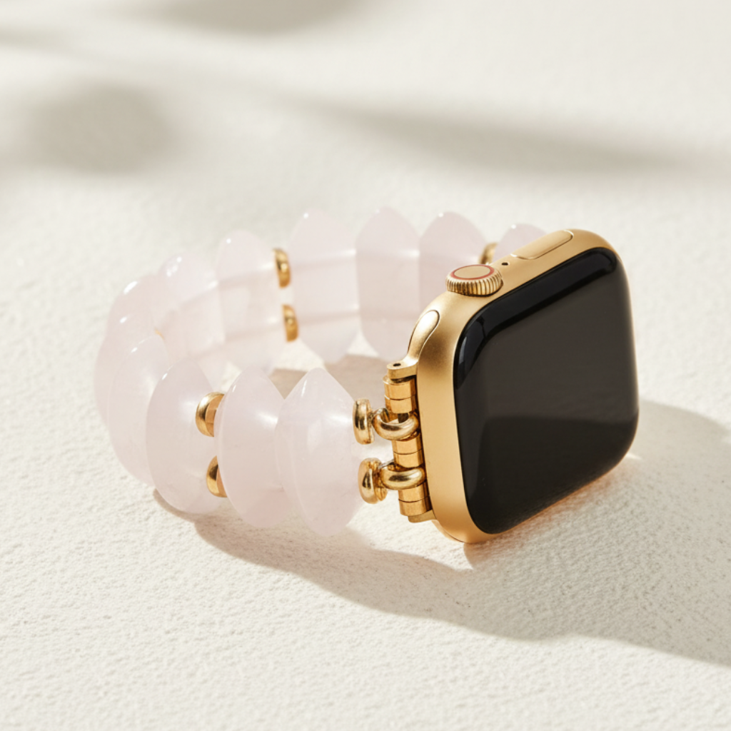 Pulseira Elástica de Quartzo Loving para Apple Watch