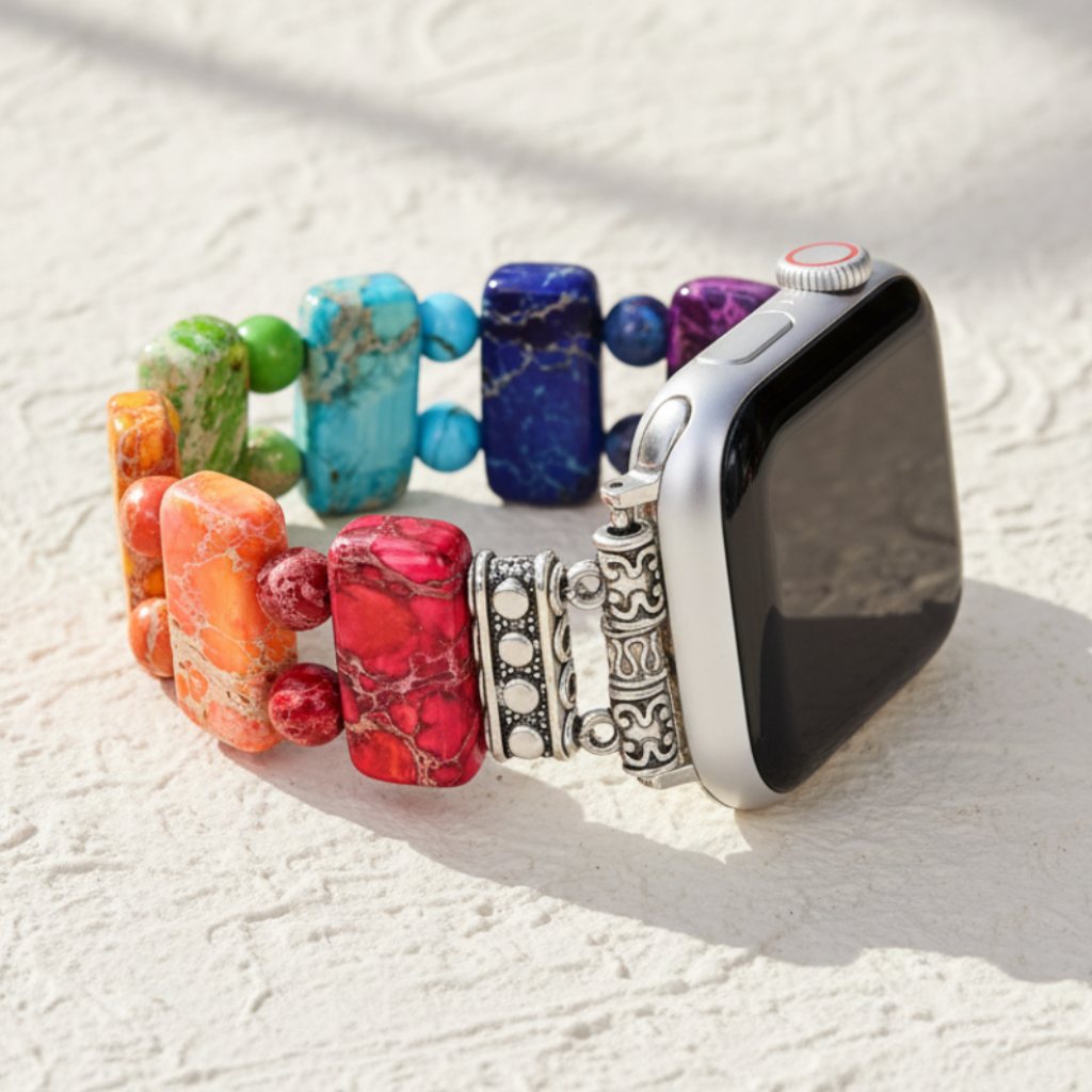 Pulseira Sacred Chakra Stretch para Apple Watch