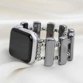 Pulseira Elástica Eclipse Platina para Apple Watch