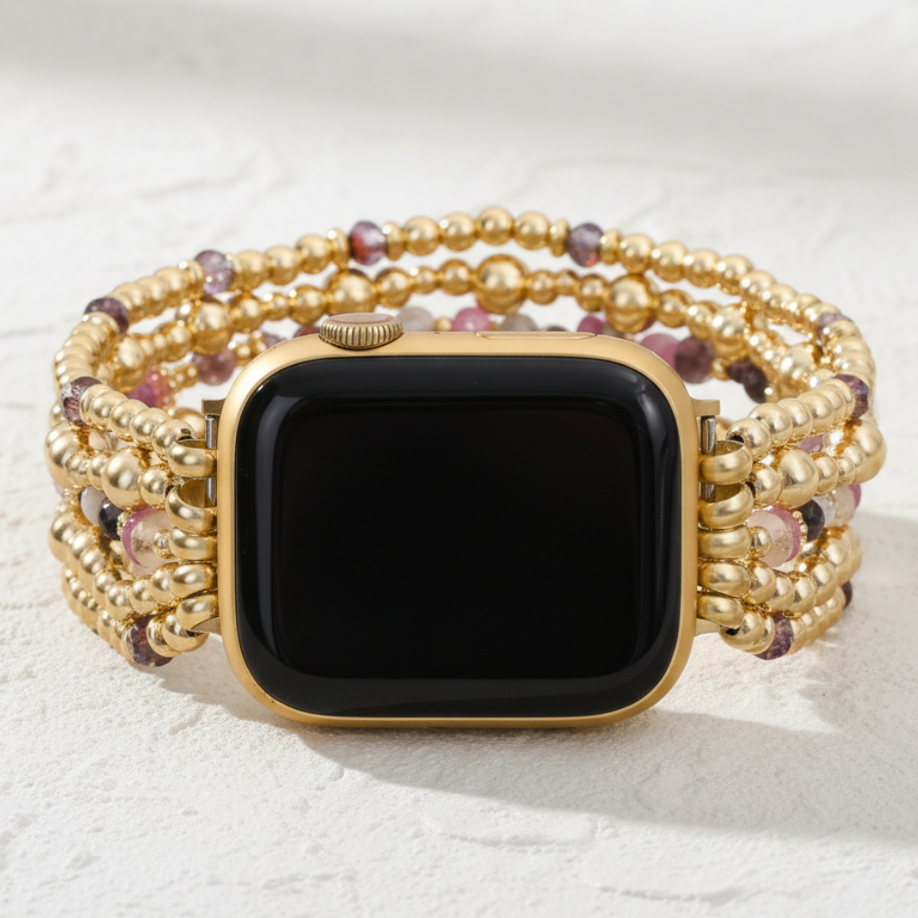 Pulseira Elástica Blush Bloom para Apple Watch