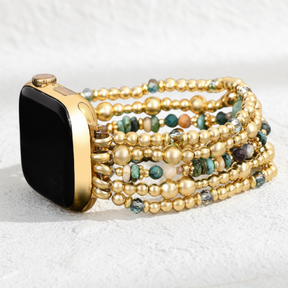 Pulseira Elástica Golden Oasis para Apple Watch