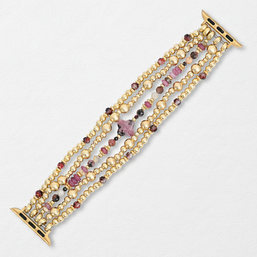 Pulseira Elástica Blush Bloom para Apple Watch
