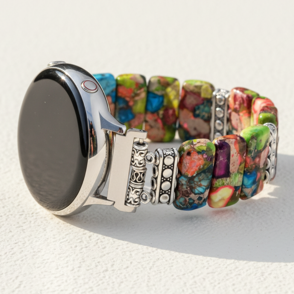 Pulseira Chic Flower para Relógio Samsung Galaxy Stretch