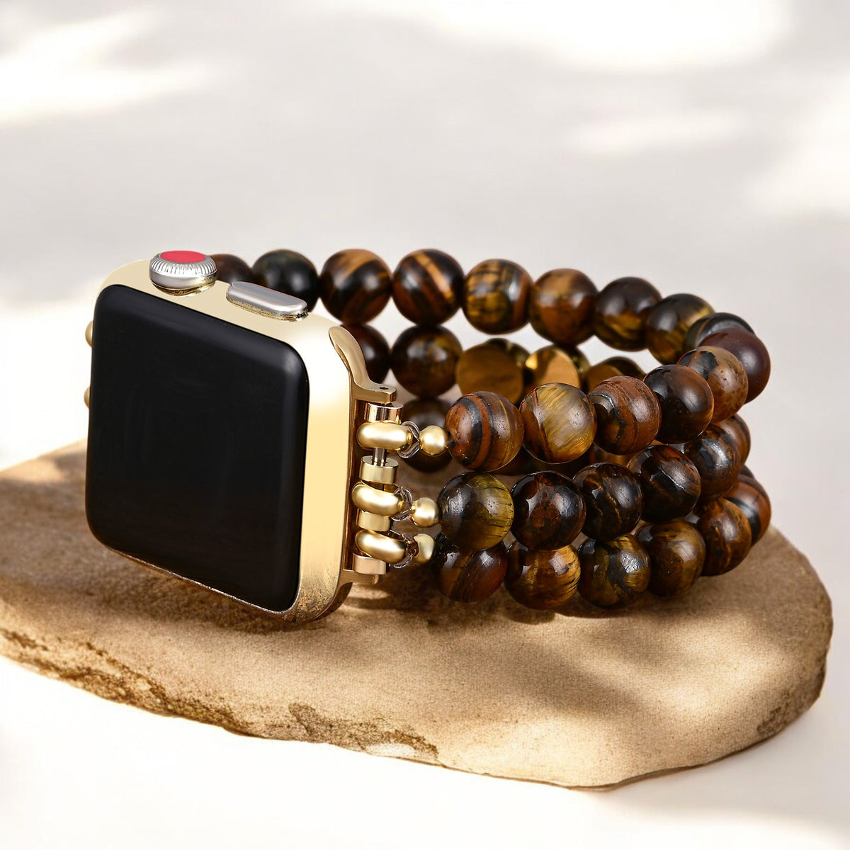 Pulseira Tiger Eye Brave Inspiration para Apple Watch