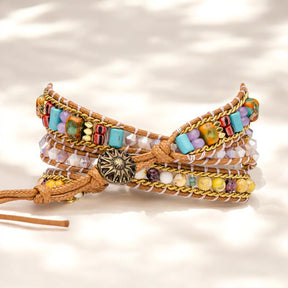 Pulseira Étnica Jasper para Apple Watch