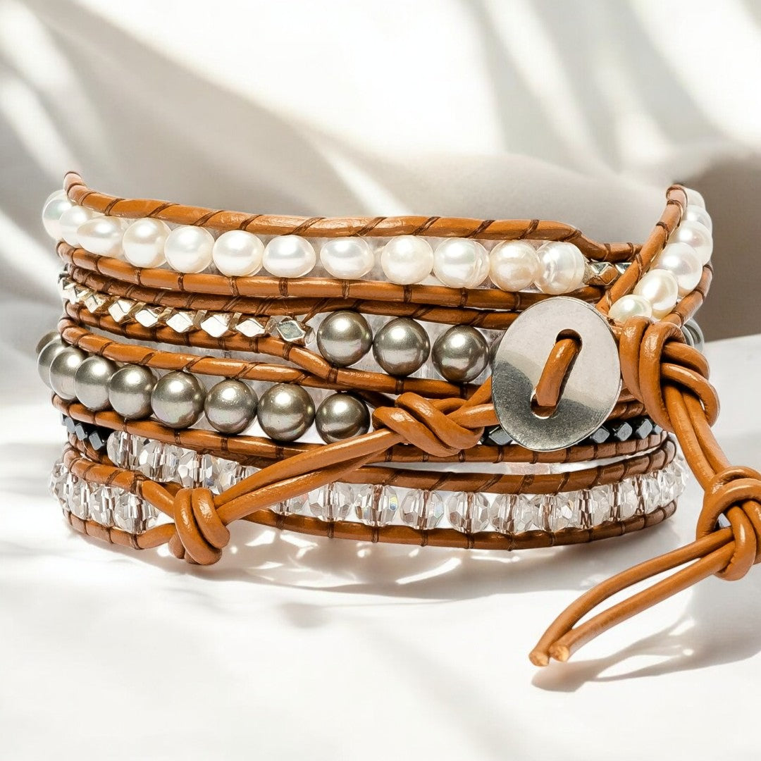 Pulseira requintada de hematita