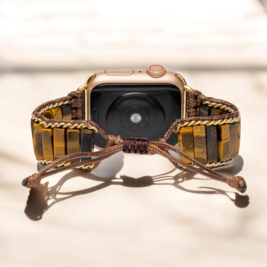 Pulseira Fierce Tiger's Eye para Apple Watch