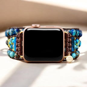 Pulseira Graceful Blue Jasper para Apple Watch