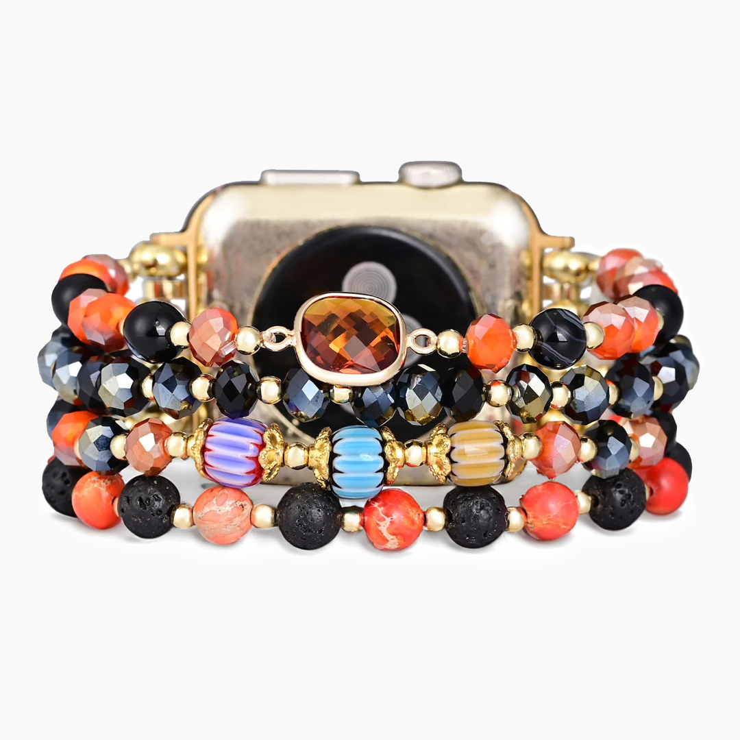 Pulseira Elástica Apple Watch Elegância Assombrosa