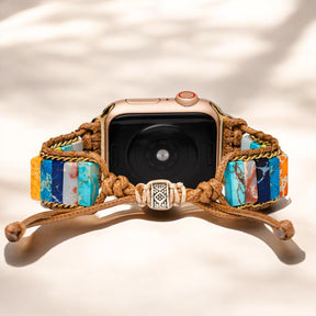 Pulseira de Proteção do Chakra de Cura para Apple Watch