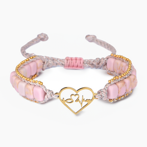 Pulseira de Amor Batimento Cardíaco de Dia dos Namorados