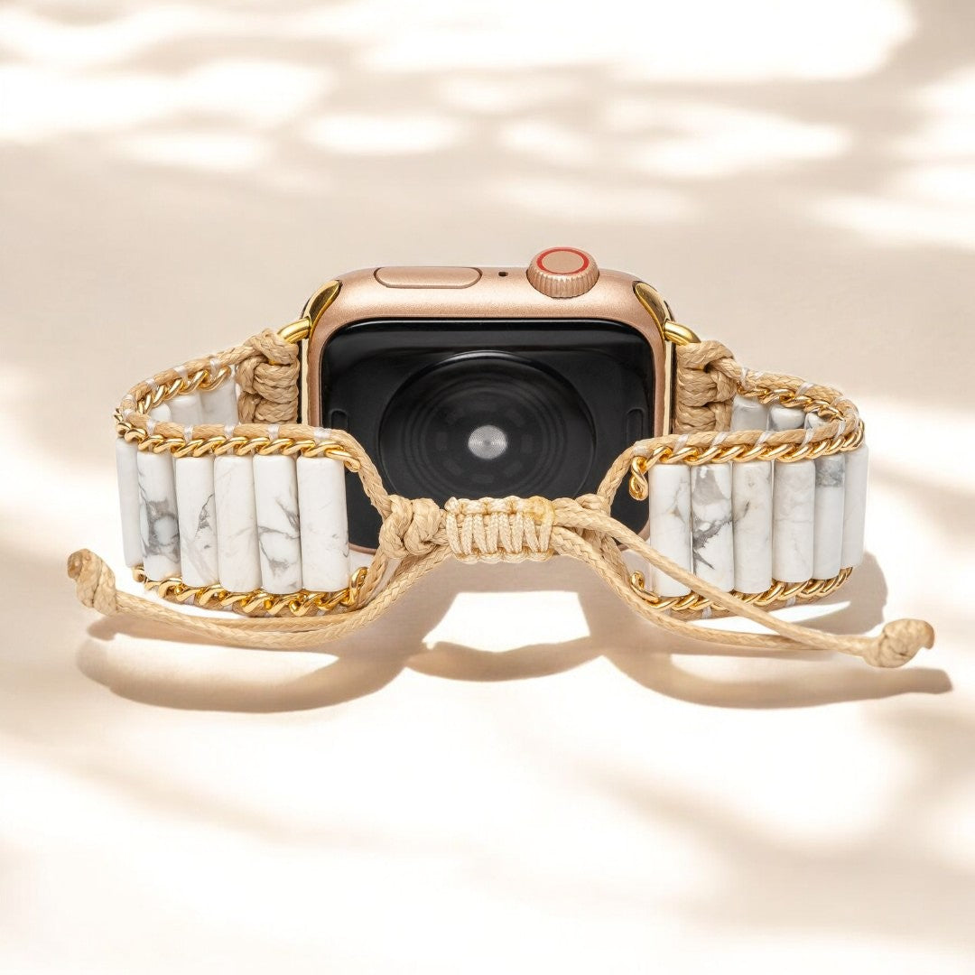 Pulseira Heavenly Howlite para Apple Watch