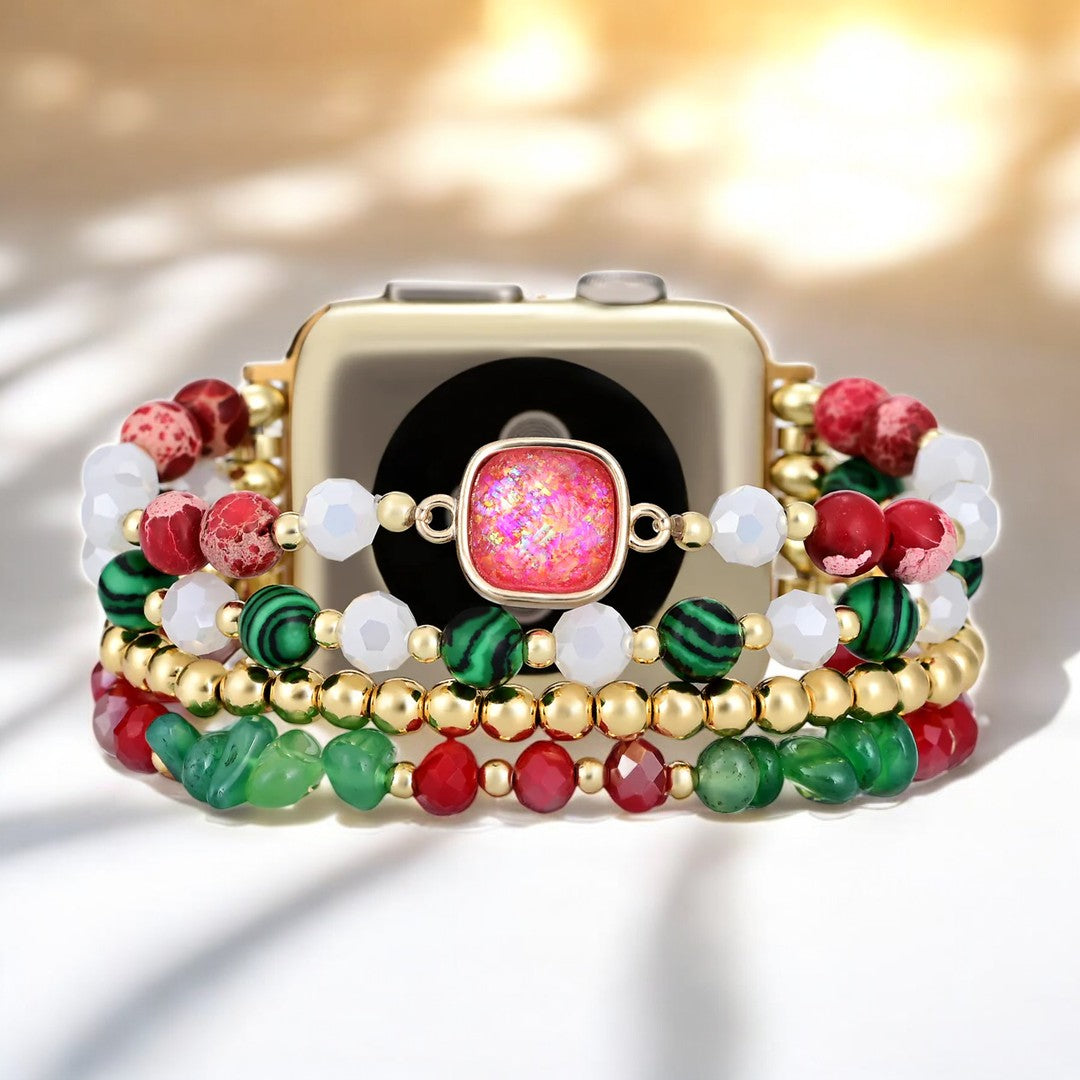 Pulseira Holiday Gem Stretch para Apple Watch