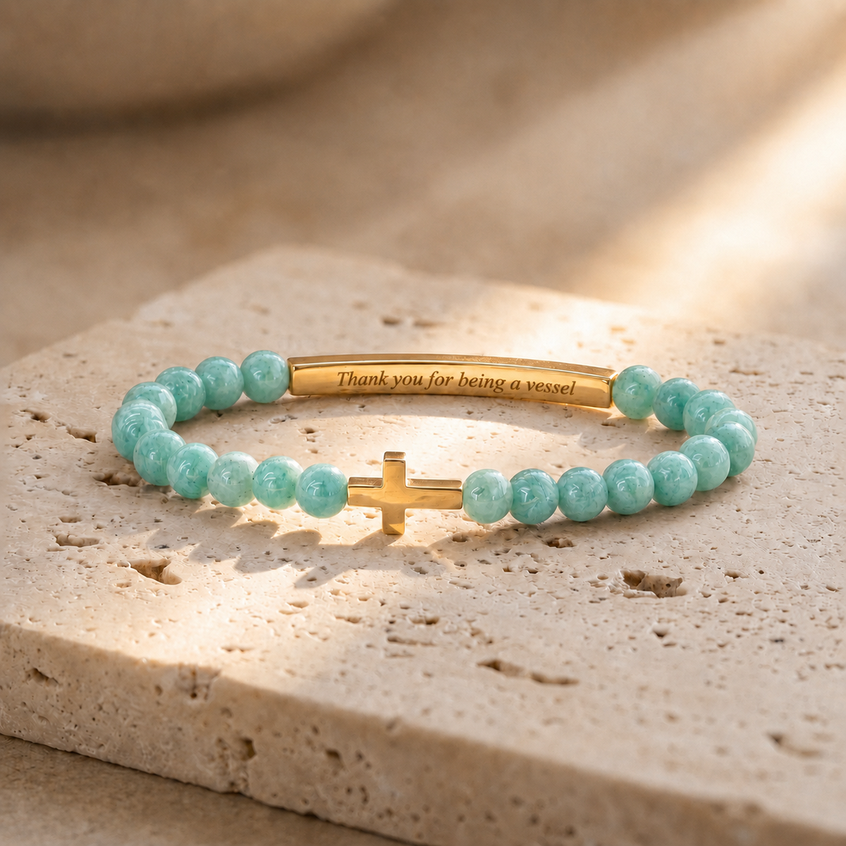 Pulseira “Obrigado por ser um Vessel” da The Vessel Foundation
