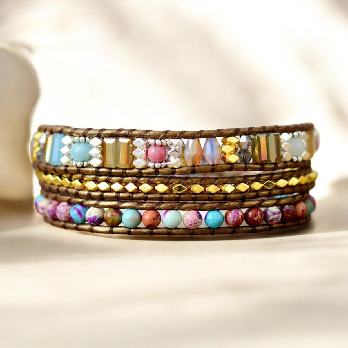 Pulseira Envoltório de Proteção Coração Imperial