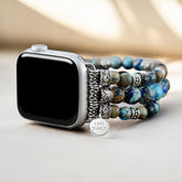 Pulseira Imperial Jasper Stretch para Apple Watch