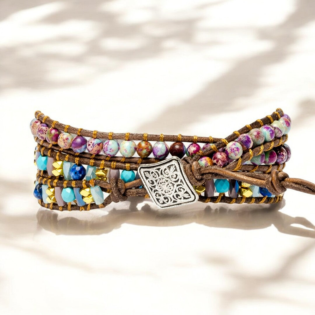 Pulseira Envolvente Intense Emperor Jasper