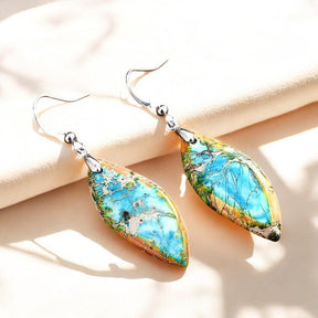 Brincos Pendentes de Jaspe
