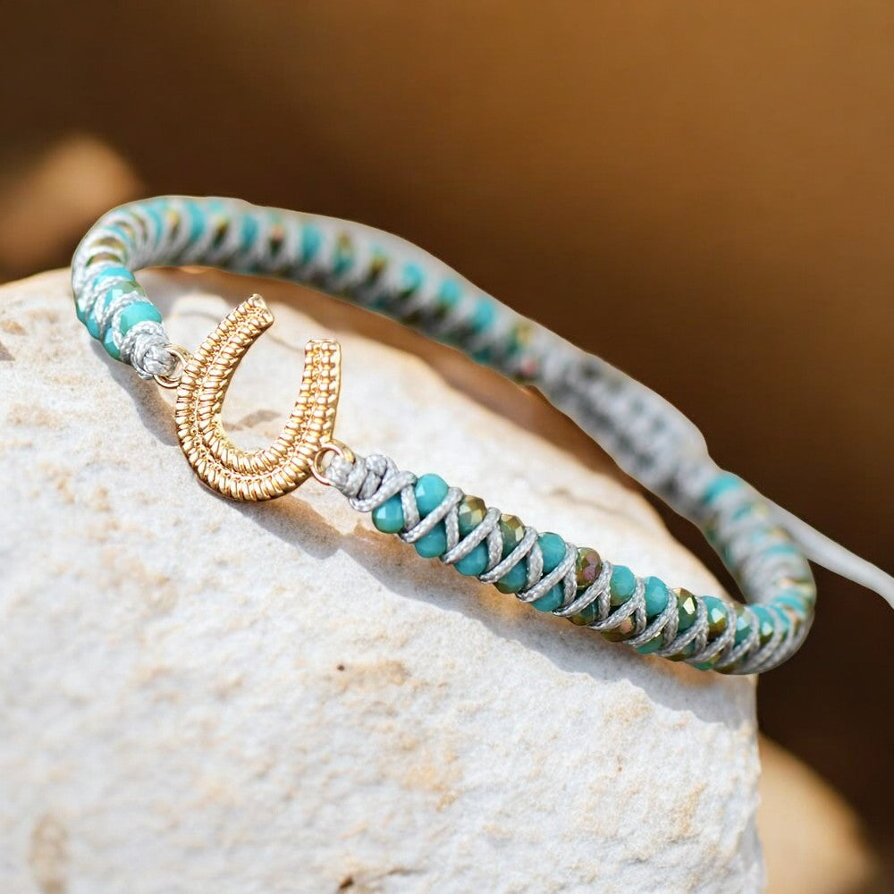 Pulseira de Energia Ferradura da Sorte