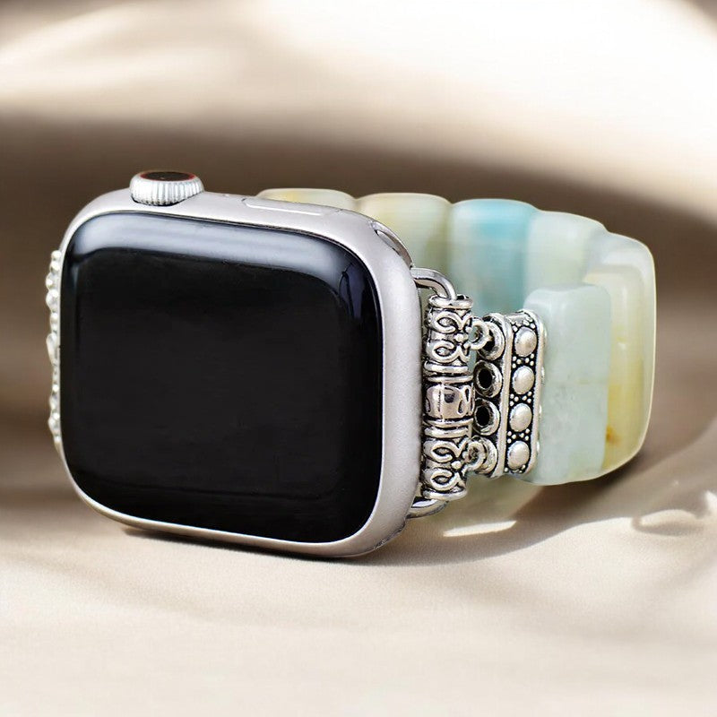 Pulseira Apple Watch Amazonite Grace Stretch