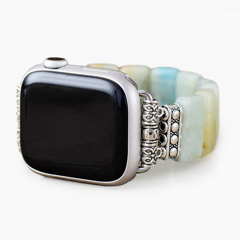 Pulseira Amazonite Grace Stretch para Apple Watch