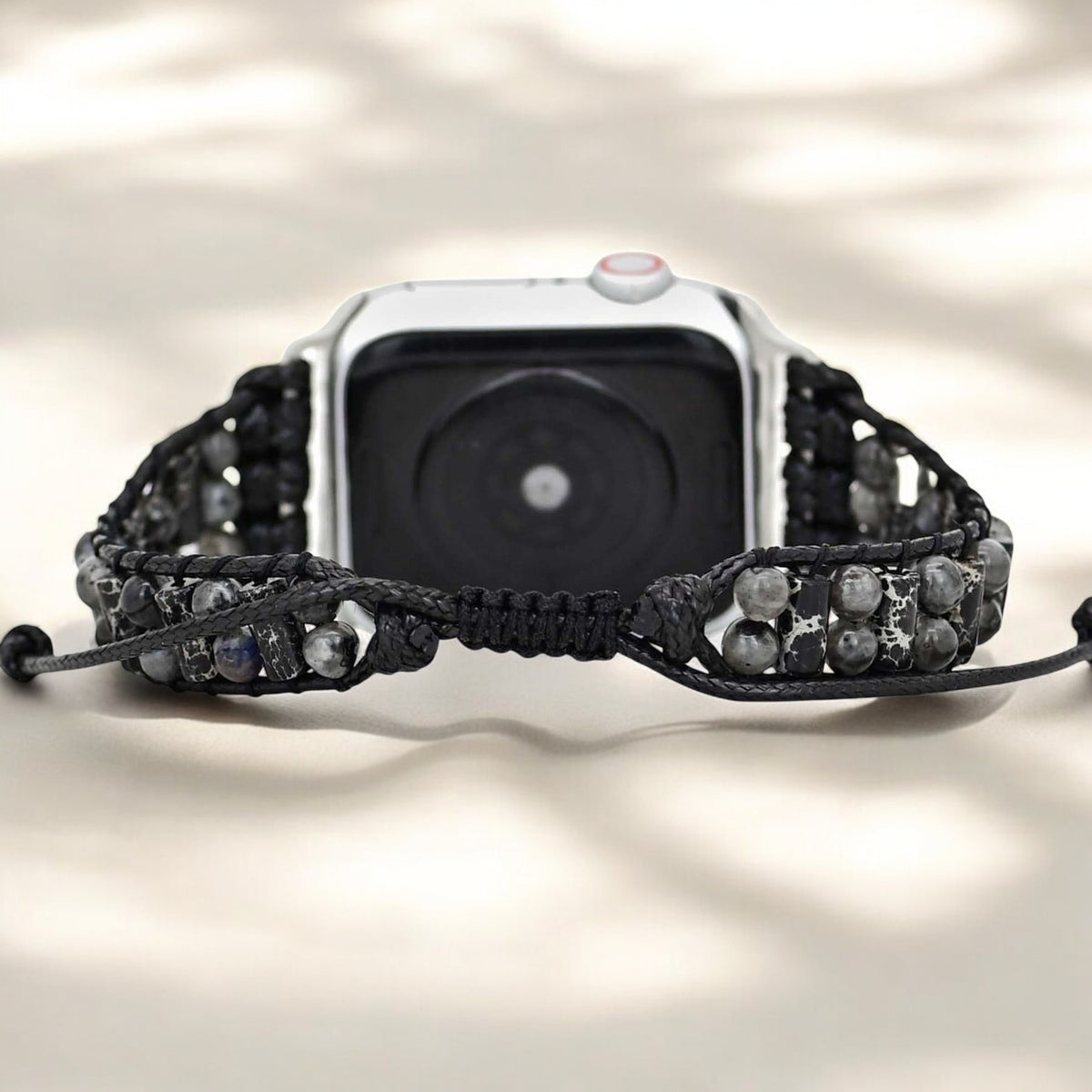 Bracelete de relógio Apple ativo labradorita masculino