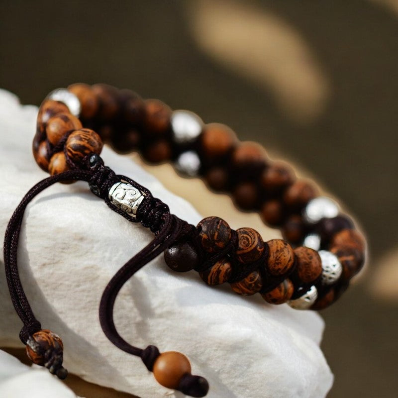 Pulseira Vintage Masculina de Jasper