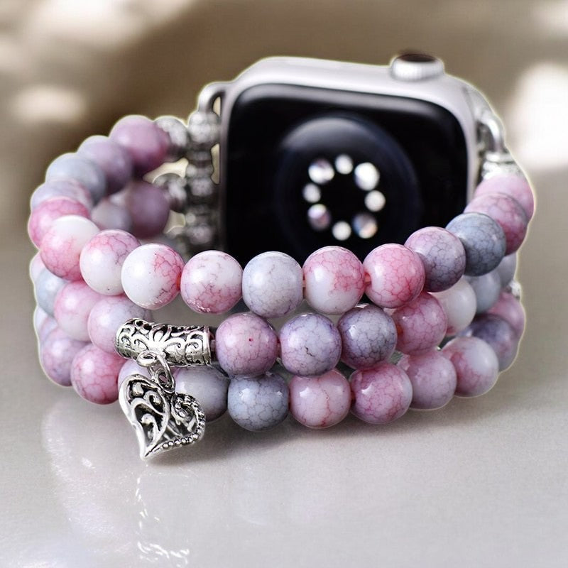 Pulseira Pastel Love Stretch para Apple Watch
