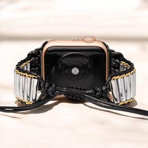 Pulseira Punk Boho Metálica para Apple Watch