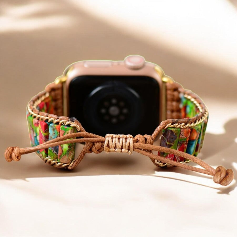 Correia Rainforest Jasper Apple Watch