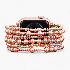 Pulseira Serenity para Apple Watch em ouro rosa