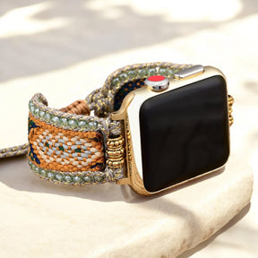 Pulseira de Sálvia Avermelhada Apple Watch