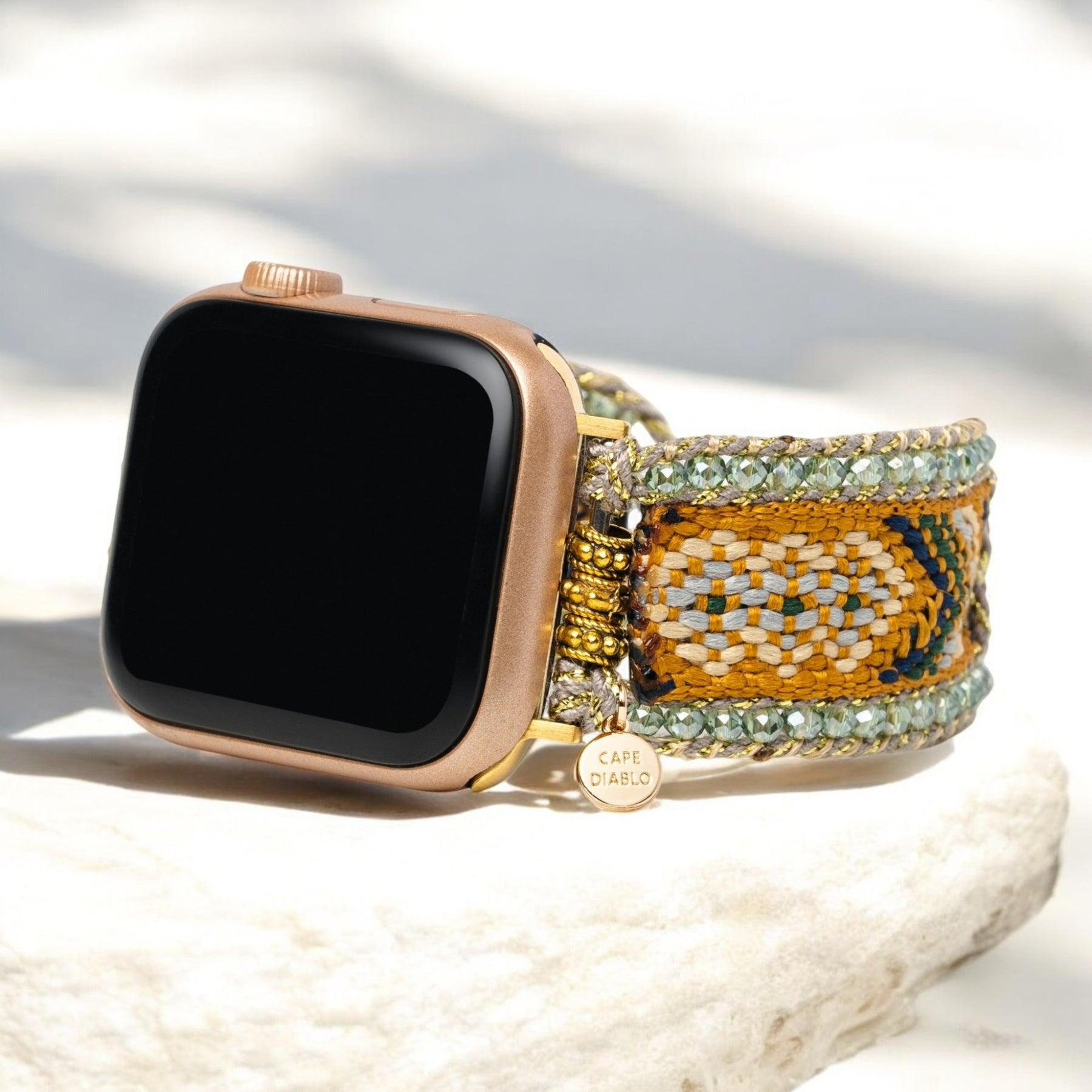 Pulseira de Sálvia Avermelhada Apple Watch